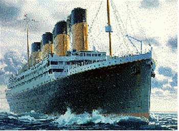Titanic Ship gif