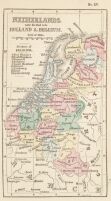 Old Overijssel Netherlands Map