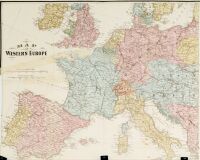 Western European Map 1600s