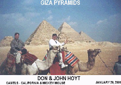 Twins Don & John Hoyt - Visit Giza Plateau Egypt